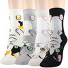 Wholesale Custom Logo Crew Cotton Men Socks Personalized Customised Design Bamboo Crazy Designer Anti Slip Socks