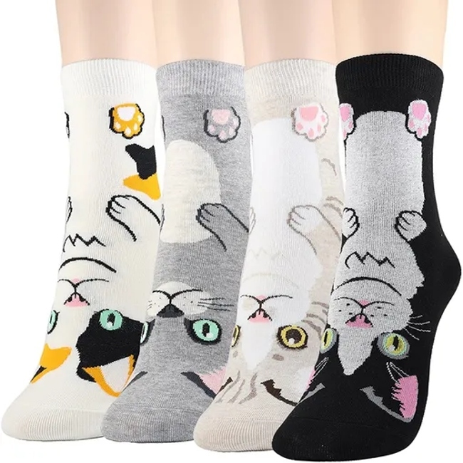 Wholesale Custom Logo Crew Cotton Men Socks Personalized Customised Design Bamboo Crazy Designer Anti Slip Socks