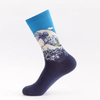 New Design Men Crew Cotton Comfortable Socks Custom Logo