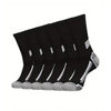 Men′s Moisture Control Crew Socks, Available in M-XXL (6 Pairs)