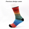 Wholesale Logo Printing Mens Designer Printed Men 3D Sports Crew Digital Sublimation Long Famous Brand Custom Print Socks