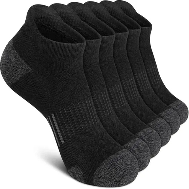 Mens Crew Cushion Socks Work Athletic Running Socks Casual Breathable Socks for Men, Sock