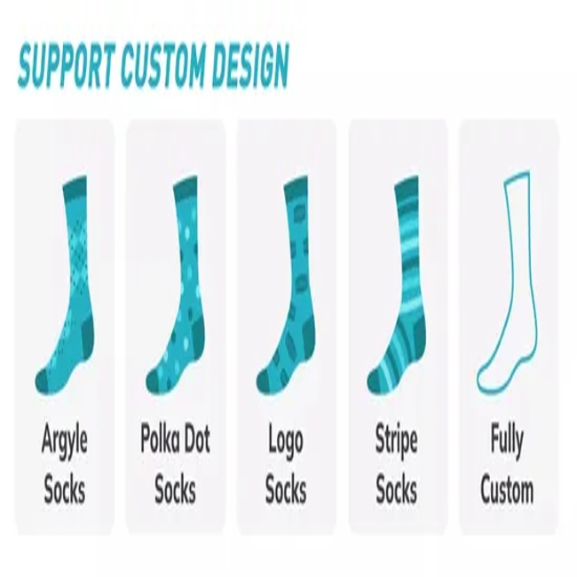 Custom Design High Quality Breathable Comfortable Cotton Crew Socks for Men