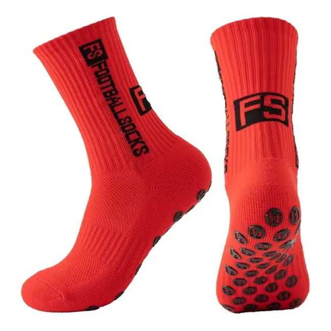 Men’ S Anti - Slip Football Socks with 13 Color Options Perfect for Football Training & All Genders