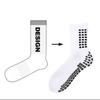 Low MOQ Custom Design OEM Crew Men Running Sport Grip Socks