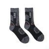 Winter Men Knee Long Thick Merino Alpaca Solid White Hiking Premium Sports Crew Socks Heavy Duty Training Work Boot