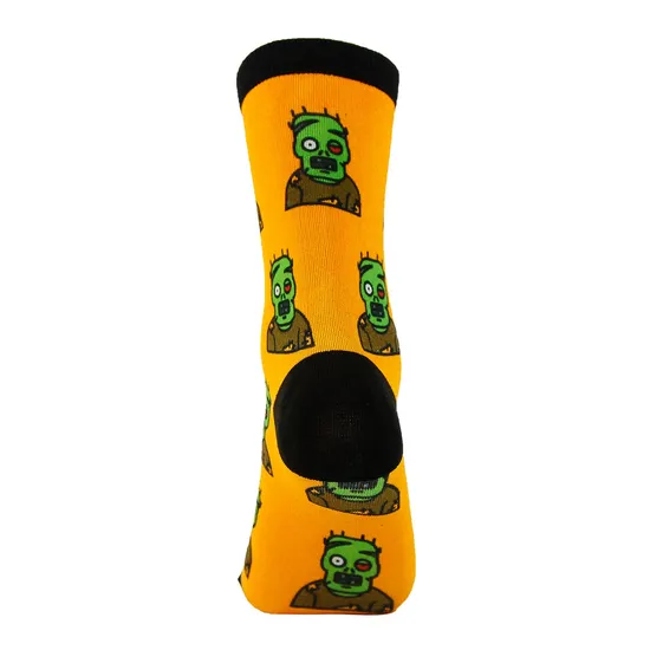 Wholesale Halloween Women Crew Bamboo Men Customized Printed Socks