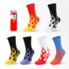 Gym Street Wear Sport Stocking School Children Custom Manufacturer Outdoor Athletic Crew Thick Compression Fire Long Running Men Sock