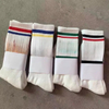 Athletic Sports Cycling for Men Gym Workout Terry Sport Custom Logo Cotton Dry Black Crew Socks