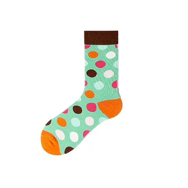 Women and Men Breathable Cotton Yoga Basketball Sports Sock Custom Logo Letter Casual Crew Socks
