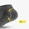 Non-Slip Men Yoga Socks Anti Slip Silicone Gym Pilates Ballet Socks Solid Colors Cotton Crew out Socks for Unisex