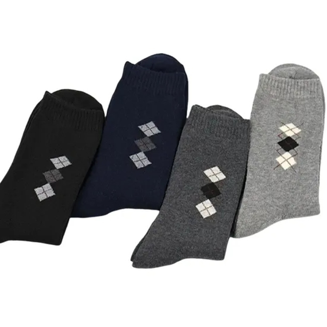 Socks for Men in Winter Anti-Slip Sports Fashion Custom Footwear Warm Socks