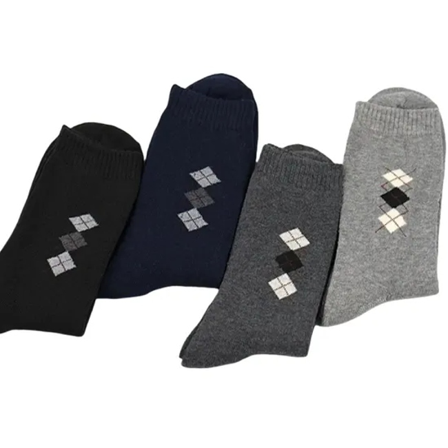 Socks for Men in Winter Anti-Slip Sports Fashion Custom Footwear Warm Socks