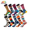 Men Women′s Athletic Crew Socks 100% Cotton Custom Knitted Letter Pattern Logo
