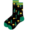 Wholesale Custom Funny Crazied Colorful Funkied Cool Mens Fashion Dress Cotton Socks Crew Happiness Socks for Men