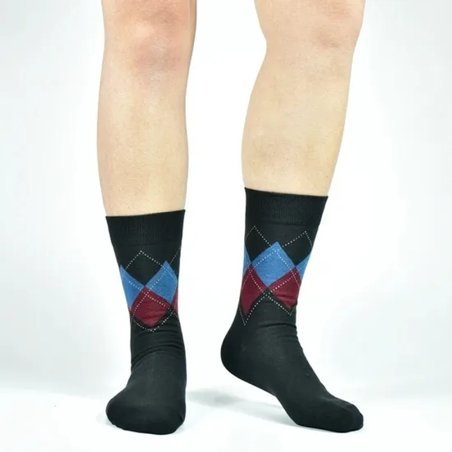 Wholesale Custom Cotton Sports Sport Sock Manufacturer Men Breathable Business Crew Socks