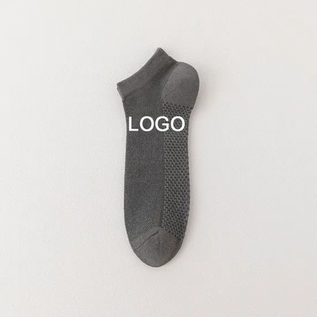 Wholesale High Quality Men and Women Summer Thin Breathable Absorb Sweat Crew Socks 200n Combed Cotton Knitting Running Ankle Socks