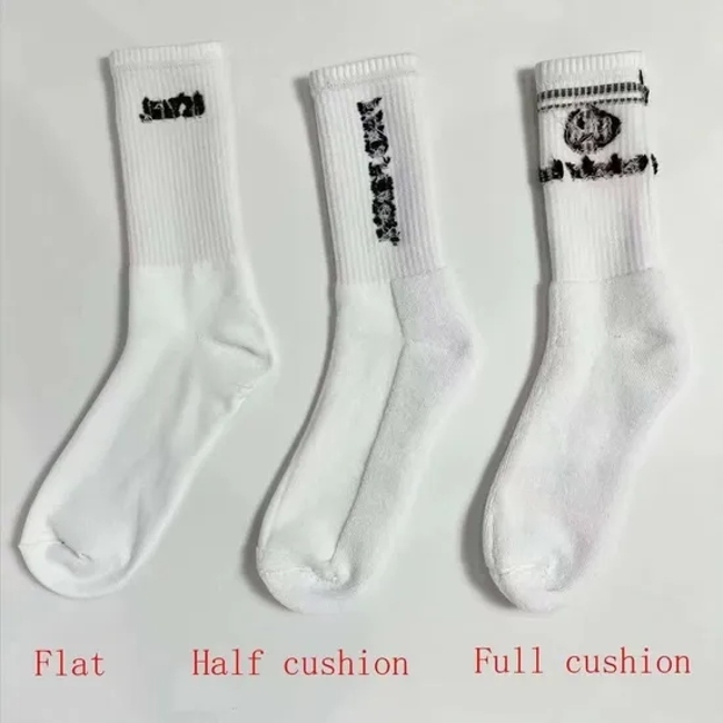 China Products/Suppliers. Trendy Cotton Crew Socks with Custom Logo Men Sport Socks Casual Socks