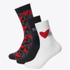 Custom Unisex Men Women Wholesale Cotton Boss Crew Socks