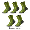 Men′s Cotton Anti-Slip Sweat-Absorbing High Quality 168n Knit Sports Crew Socks