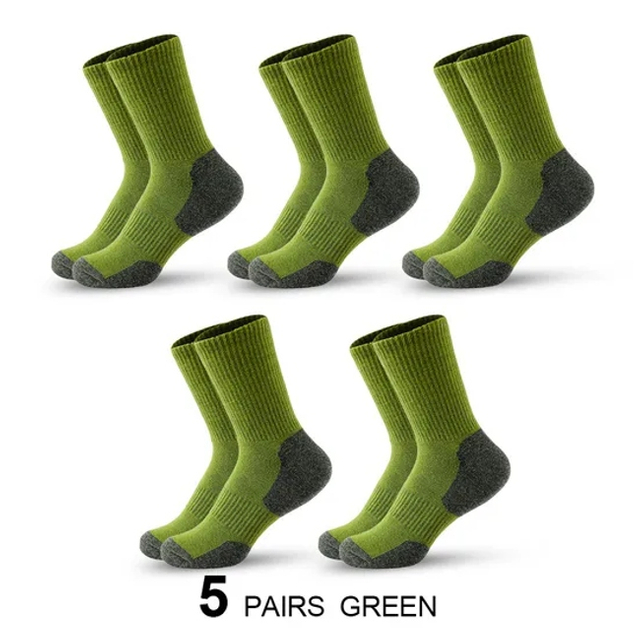 Men′s Cotton Anti-Slip Sweat-Absorbing High Quality 168n Knit Sports Crew Socks