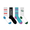 OEM High Quality Gym Custom Logo Tube Thick Compression Cycling Basketball Elites Men Crew Sports Socks
