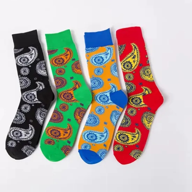 Wholesale Sock Made of Combed Cotton Colorful and Funny for Man and Woman Customization Service