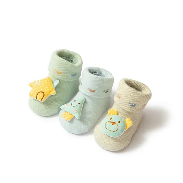 Low Price Unisex Wholesale Custom Kids Baby Children Shoe Bci Cotton Terry Toy Socks