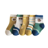 Anti Bacterial Breathable Skin Friendly Babies Fashion Lovely Cute Cotton Ankle Crew Soft Little Sock