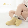 Breathable Fashion Cartoon Children Net Sock Wholesale Kids Casual Sock % Cotton Baby Socks