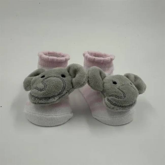 D Stereoscopic Cute Elephant Baby Indoor Non Slip Crawling Socks