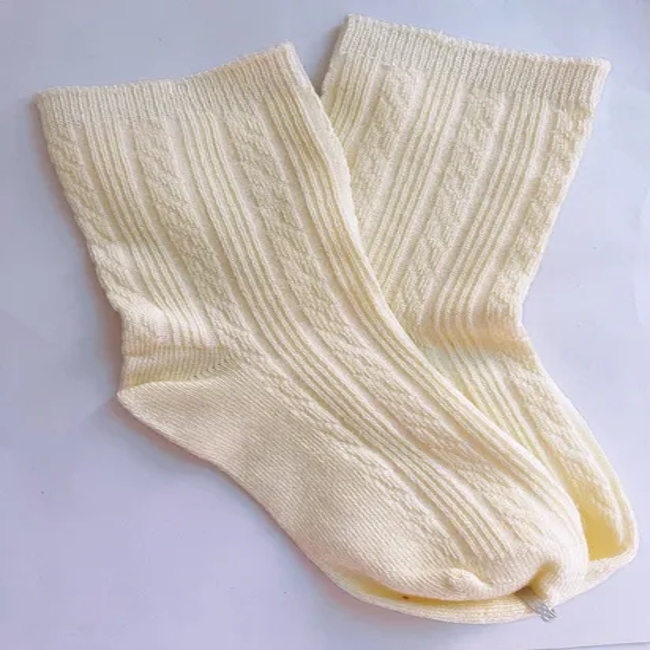 Custom Made Premium Bamboo Cotton Soft Smooth Infant Toddler Socks