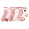 Fashion Colorful Boys and Girls Children % Cotton Sock Cute Cartoon Baby Socks Warm Crew Socks for Kinds