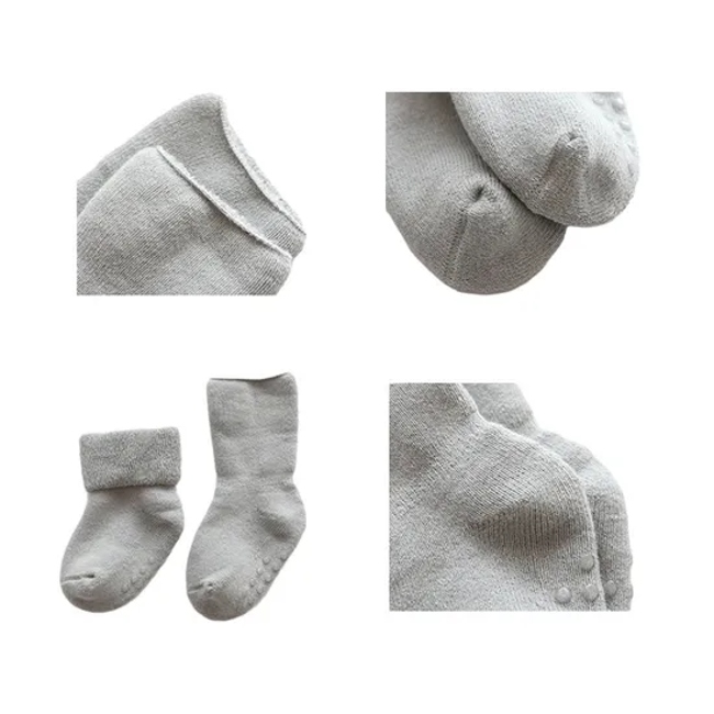 Baby Socks Warm Floor Newborn Thickened Cotton Soft Non Slip Kids Short Socks