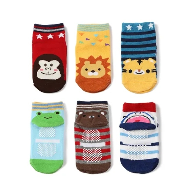 Unisex Children Baby Kids Wholesale Custom Bci Cotton Non Slip Socks