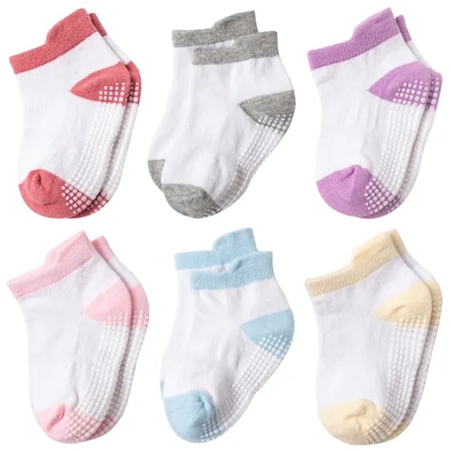 Blank Non Slip Dotted Children′ S Socks
