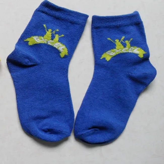Baby Cotton Socks with Custom Design