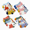 Custom Logo Monkey Dinosaur Panda Fox Pig Animal Cartoon Cute Baby Socks Children′s Socks
