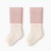 High Quality Patchwork Colored Baby Socks Baby Winter Thick Warm Socks Knitted Cartoon Pattern Knee High Socks for Newborn