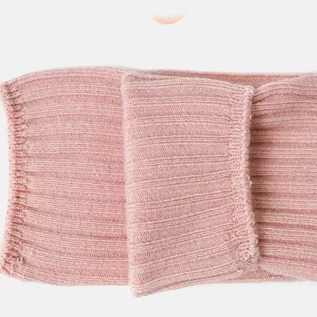 Simple Style Plain Color Cotton Baby Unisex Boys and Girls Anti Slip Newborn Kid Knit Indoor Socks
