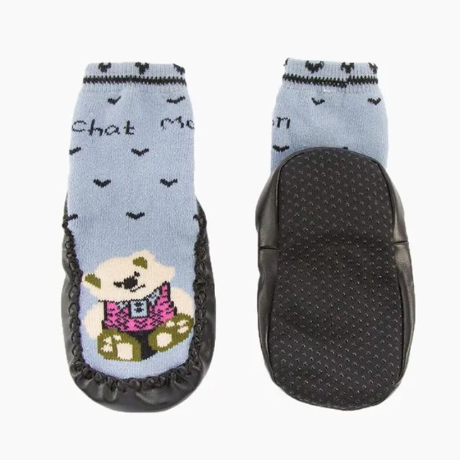 Children Baby Kids Custom Wholesale Cotton Moccasins Socks