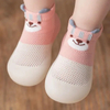Spring New Soft Soled Breathable Cute Anti Slip Cartoon Baby Walking Shoes Socks