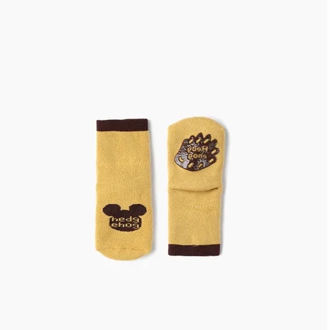 Low Price Custom Children Baby Kids Unisex Cotton Terry Non Slip Short Socks