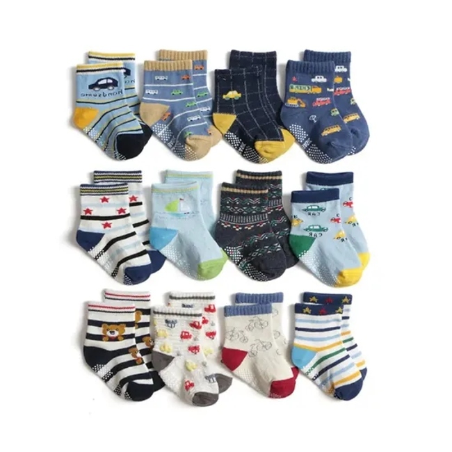 Socks Design Children Anti Slip Baby Boys Socks for Children