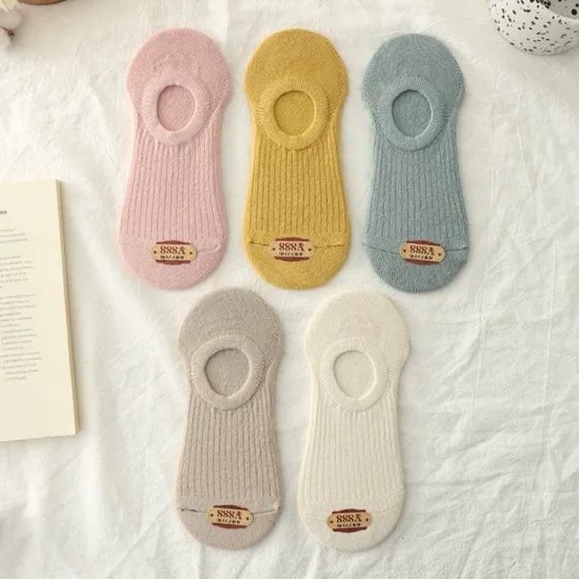 Women Adult Summer Thin Fashion Breathable Cotton Crew Ankle Socks