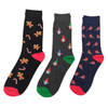 Women Christmas Valentines Crew Knitted Adults Cotton Wholesale Socks