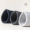 Wholeseller Customized Mens Breathable Business Ribbed Cotton Formal Crew Stocking Socks