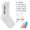 Wholesale Premium Quality Print Professional Factory Black Luxury Unisex Women Men Casual Sports White Athletic Crew Packaging Custom Socks