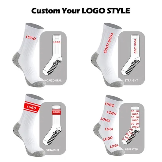 Men Women Personalized Mobility Pointe Studio Custom Yoga Dance Sticky Grip Bamboo Cotton Crew Sports Anti-Slip Sock with Non Slip Logo