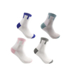 Anti Bacterial Breathable Skin-Friendly Women′s Fashion Cotton Ankle Crew Running Jogging Sports Terry Cushion Sock